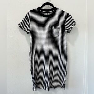 Time and Tru Striped T-Shirt Dress